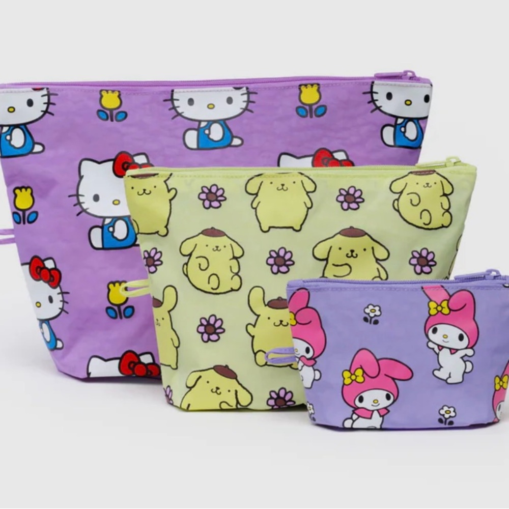 Baggu Go Pouch Set Hello Kitty - Picture 2 of 2